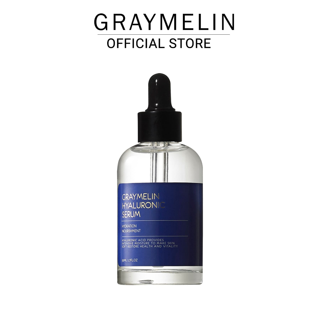 Graymelin Hyaluronic Serum 50ml. เซรั่มไฮยาลูรอน เติมความชุ่มชื้นให้ผิว