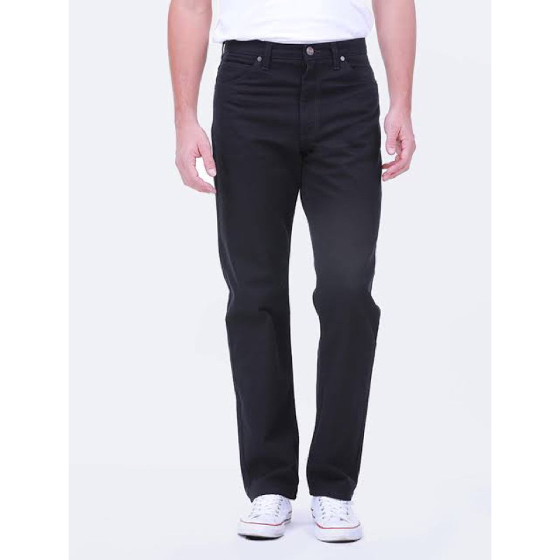 [ส่งฟรี] กางเกงยีนส์Wrangler MWZ ทรงกระบอก สีดำ แท้ 💯%