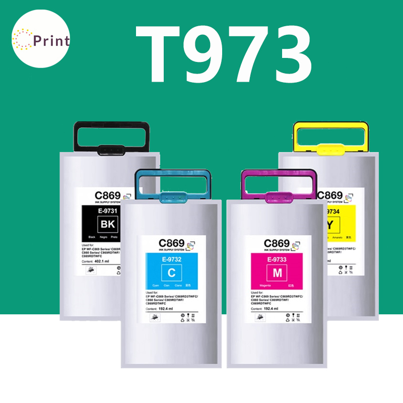 Epson T9731 T9732 T9733 T9734 พร้อมตลับหมึก Epson WorkForce Pro WF-C869Ra WF-C869 ซีรี่ส์ C869RD3TWF