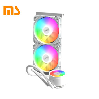 ชุดน้ำปิด 2 ตอน Tsunami Coolman CM-240 ARGB CPU Cooler for AMD All Socket &amp; Intel 115x Multi Platform (ของใหม่ มือ 1)