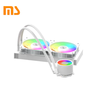 ชุดน้ำปิด 2 ตอน MINGSU CM-240 ARGB CPU Cooler for AMD All Socket & Intel 115x Multi Platform (ของใหม่ มือ 1)