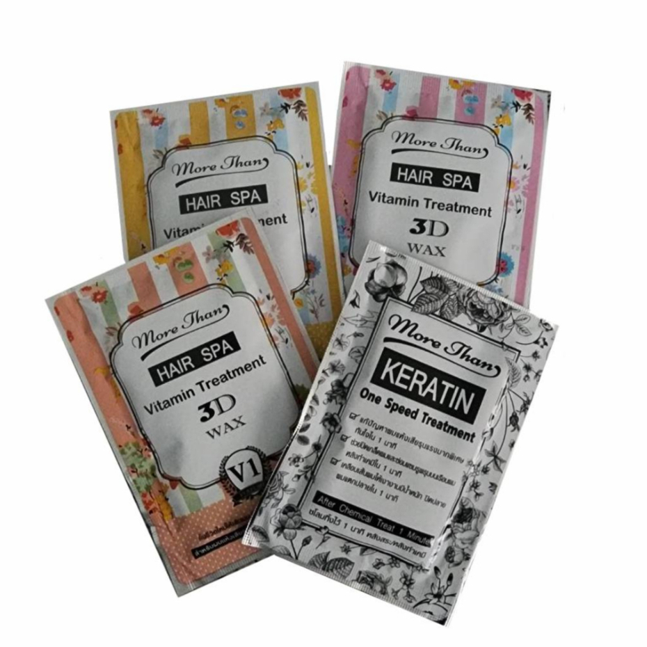 🌑1กล่อง24ซอง More Than keratin มอร์แดน เคราติน ทรีตเม้นท์ บำรุงผม เลือกสีได้ แก้ปัญหาผมแห้งเสีย-ผมแตกปลาย - รูปที่ 3