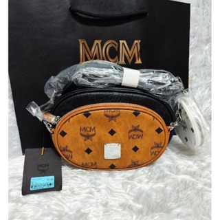 พร้อมส่ง📌กดสั่งซื้อได้เลย📌🔥13,999🔥ใหม่ค่ะ NEW NEW MCM CROSS BODY BAG