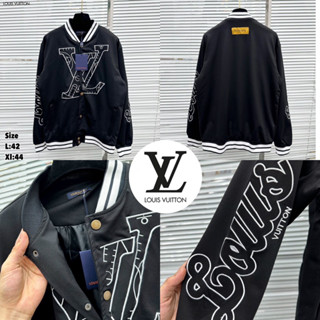 LOUIS VUITTON JACKET UNISEX 🖤🤍 เสื้อแจ็คเก็ต LV  🏷️Hiend 1:1 ร้านค้าจัดส่งไว