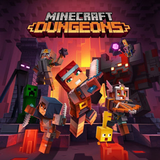 Minecraft Dungeons Ultimate Edition เกม PC Game เกมคอมพิวเตอร์ Downloads USB Flash Drive