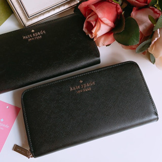 💚แท้💯 พร้อมส่ง💚 Kate spade (spades) Staci Large Continental Wallet WLR00130