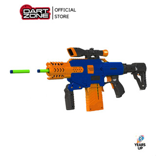 DART ZONE® ปืนของเล่น กระสุนโฟม ดาร์ทโซน สเปคตรัม Spectrum Motorized Clip-Fed Blaster (80 FPS) ของเล่นเด็กผช ปืนเด็กเล่น เกมส์ ยิงปืน ต่อสู้ (ลิขสิทธิ์แท้ พร้อมส่ง) Adventure Force soft-bullet gun toy battle game