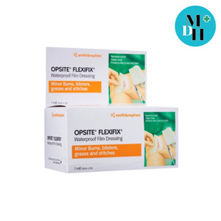 Opsite Flexifix แผ่นฟิล์มใสกันน้ำ ปิดแผล ขนาด 10 เซนติเมตร x 1 เมตร (08915)