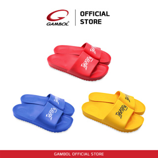 GAMBOL แกมโบล รองเท้าแตะ สวม ผู้ชาย แฟชั่น GM42193 มี 8 สี size 4-9