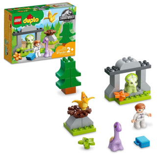 LEGO DUPLO Jurassic World Dinosaur Nursery Toys 10938 - Featuring Baby Triceratops Figure, Dino Learning Toy