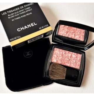 CHANEL LES TISSAGES DE CHANEL Blush Duo Tweed Effect 5.5g