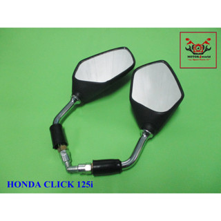 HONDA CLICK125i SIDE MIRROR ACCESS "BLACK"  // กระจกมองข้าง กระจกแต่ง สีดำ ใส่ได้ทุกรุ่น สินค้าคุณภาพดี