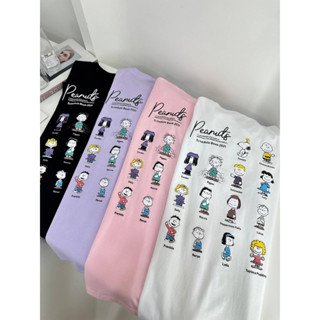 พร้อมส่ง🧸เสื้อยืดโอเวอร์ไซส์ TAS พีนัท70’