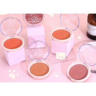 HASAYA GIRL Cute Teddx Bear Blush บลัชออน สีสวย เกลี่ยง่าย ดูสวยเป็นธรรมชาติ