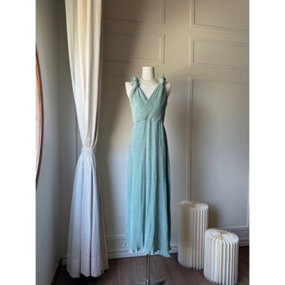 MILIN DRESS MINT MAXI