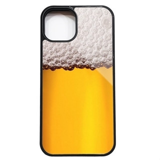 เคสไอโฟน ขอบซิลิโคนนิ่ม TPU คุณภาพพรีเมี่ยม ลายแก้วเบียร์