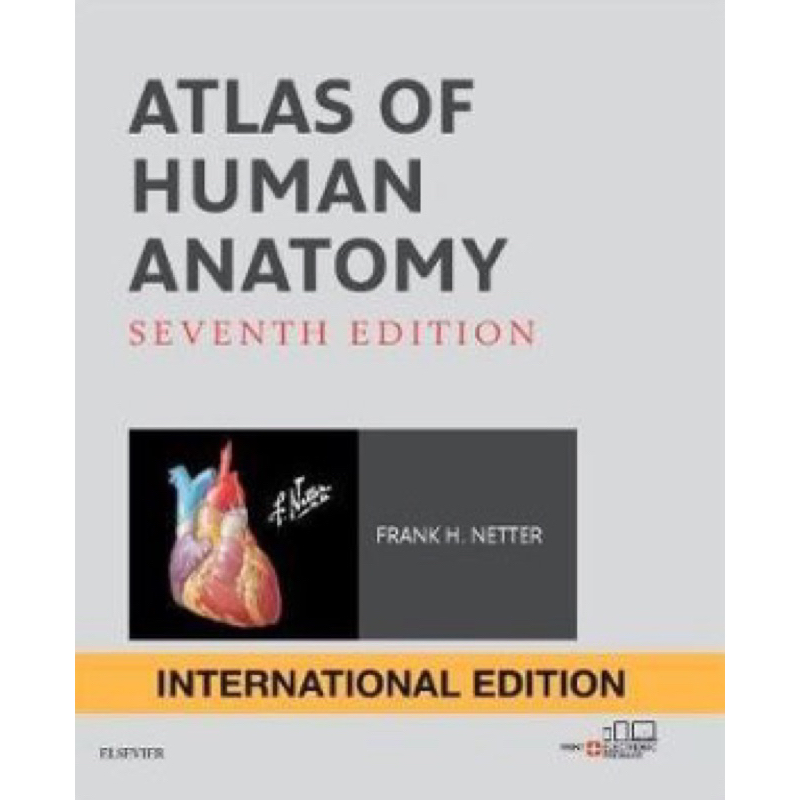 [หนังสือ] Netter’s Atlas of Human Anatomy 7th กายวิภาคศาสตร์ แพทยศาสตร์ clinical medicine medical english textbook EB RS