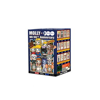 (พร้อมส่ง) กล่องสุ่มPOP MART Molly X Warner Bros 100th