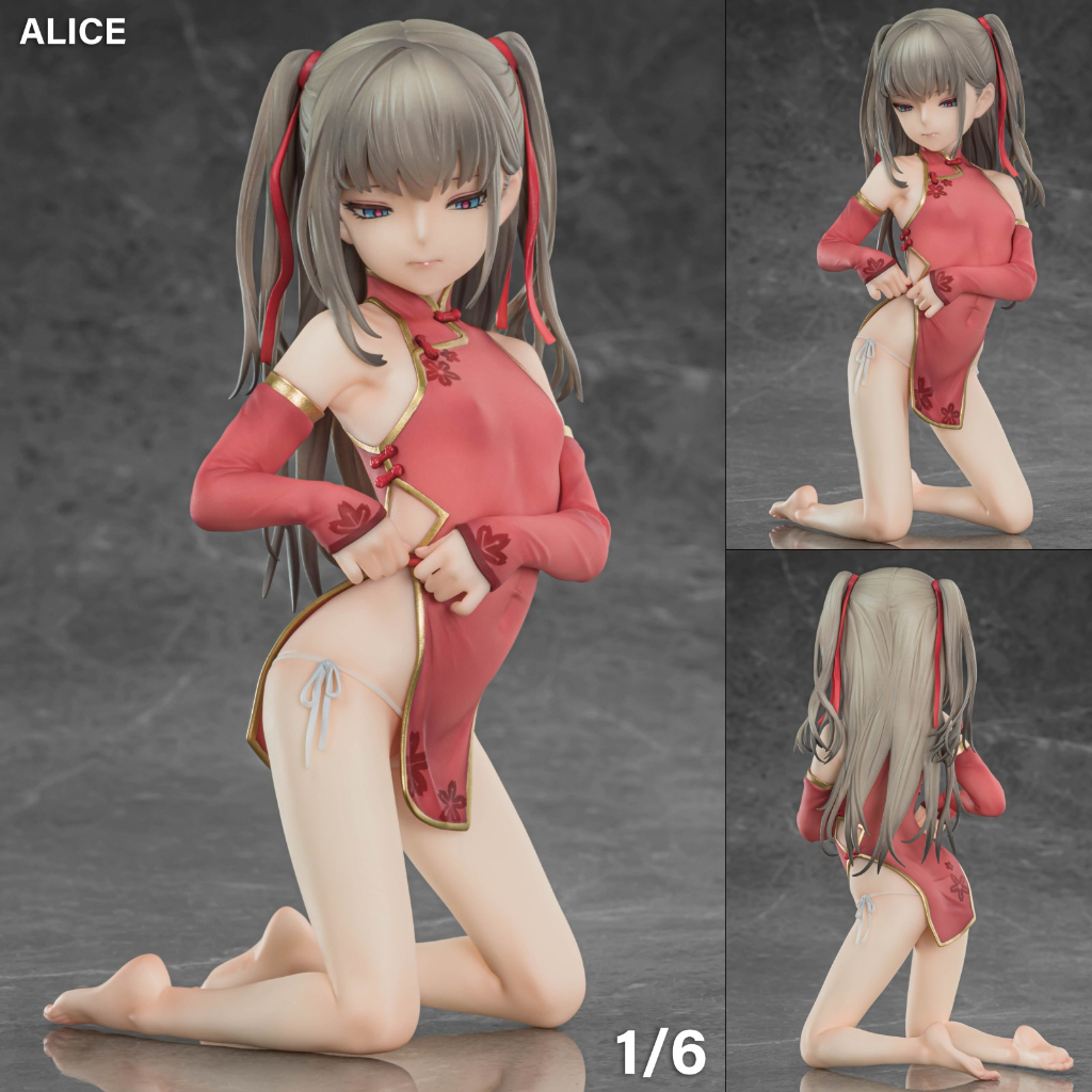 ฟิกเกอร์ Vibrastar CITY no 109 เมืองหมายเลข หนึ่งศูนย์เก้า Alice อลิซ 1/6 ชุดจีน China Dress SkyTube