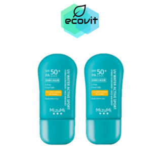 [2 ขวด] MizuMi UV Water Active Sport มิซึมิ ครีมกันแดด [40 g.]