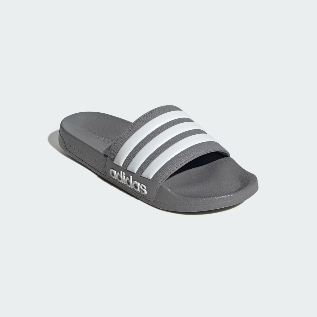 Adidas รองเท้าแตะ Adilette Shower Slides | Grey Three/Cloud White/Grey Three ( GY1891 )