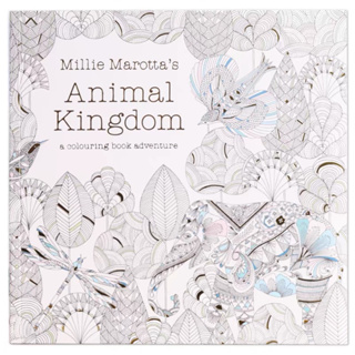สมุดระบายสี Animal Kingdom Coloring Book 🐦‍⬛🦊🐰 by Millie Marotta