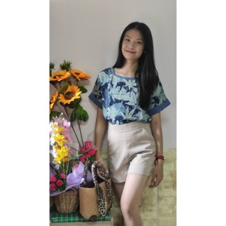เสื้อผ้าสาลูสองชั้น อก40"