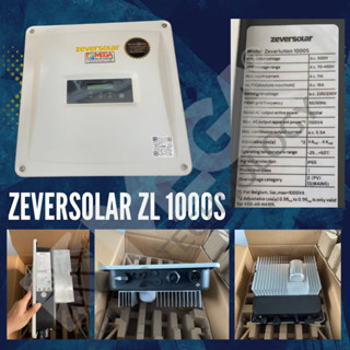 Zeversolar inverter ระบบ ออนกริด สายดัน กำลังผลิต 1-3 Kw รันนิ่งๆ ระบบง่ายๆ ต่อกันย้อนไม่ได้ ต่อwifi ไม่ได้