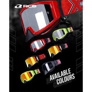 RACINGBOY OFFICIAL แว่นตากันแสง X SERIES (GOGGLES)