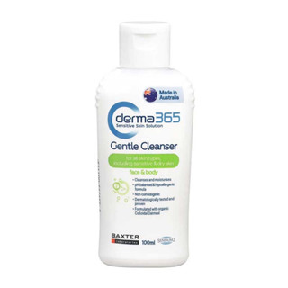 **1 แถม 1**แท้100%**Derma365 Gentle Cleanser ผลิตภัณฑ์ทำความสะอาดผิวหน้าผิวกาย สำหรับผิวแพ้ง่ายที่ใช้ได้ 365วัน