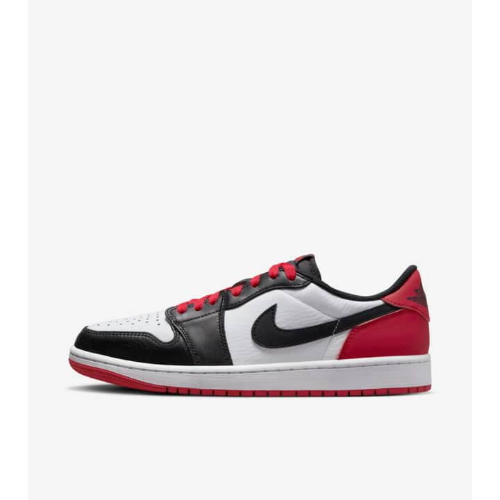[แท้💯%] Nike Air Jordan 1 Retro Low  OG Black Toe (CZ0790-106)