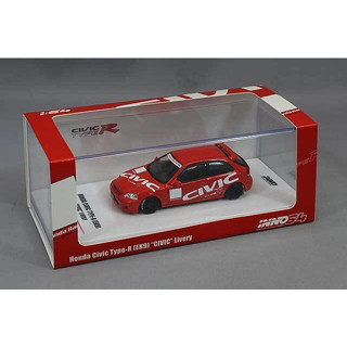 HONDA CIVIC Type-R (EK9) Red 1:64 (INNO64)