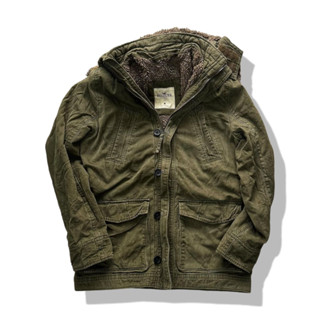 Hollister Military Hooded Jacket รอบอก 44”