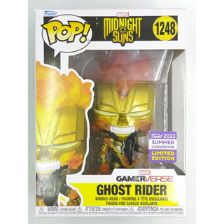 SDCC 2023  Funko Pop Marvel Midnight Suns Gamerverse - Ghost Rider #1248 (กล่องมีตำหนินิดหน่อย) แบบที่ 1