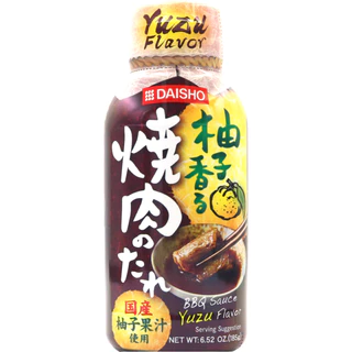 ไดโช ซอสบาร์บีคิว รสส้มยูสุ ขนาด 185 กรัม - Daisho BBQ Sauce Yuzu Flavor