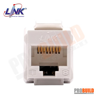 เต้ารับแลนด์ LINK CAT6  รุ่น US-1006SL