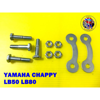 น็อตสเตอร์หลัง YAMAHA CHAPPY LB50 LB80 Rear Sproket Bolt and Spacer Set