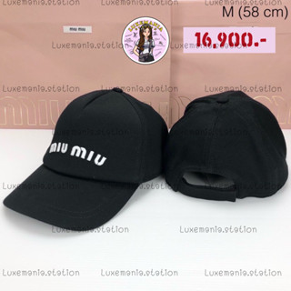 👜: New!! Miu Miu Cap‼️ก่อนกดสั่งรบกวนทักมาเช็คสต๊อคก่อนนะคะ‼️