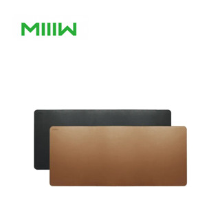 MIIIW Monochrome Leather Vein Big Mouse Pad แผ่นรองเมาส์ขนาดใหญ่ 900*400mm