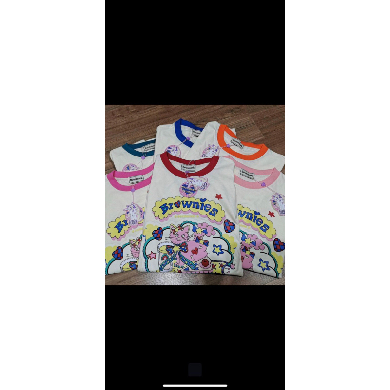 เสื้อยืดOversize(Boonmark)บราวนี่