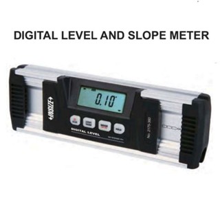 ระดับน้ำดิจิตอล กันน้ำ IP67 Digital Level And Slope Meter INSIZE 2175-360 อินไซส์