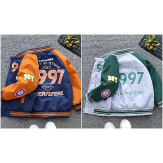 เสื้อกันหนาวเด็กโต เสื้อแจ็คเก็ตเด็กโต สกรีนลาย 997