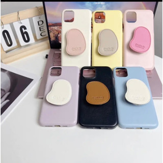 เคสหนังนิ่ม+แหวนหนัง(สีอื่นแจ้งสีในแชทค่ะ)