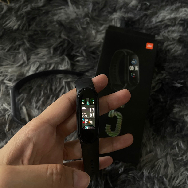 Xiaomi Mi Band 5 สายรัดข้อมืออัจฉริยะ สมาร์ทวอทช์ smart watch band5 สีดำ