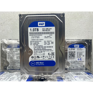 hdd pc wd blue 1000gb wd 1 tb wd10ezex  sata 6.0g 7200rpm ขนาด 3.5 สภาพ 99% ไม่ติดสี ไม่ติดแบด