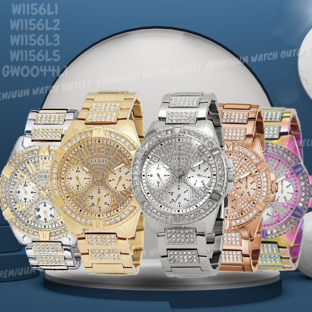 OUTLET WATCH นาฬิกา Guess OWG362 นาฬิกาข้อมือผู้หญิง นาฬิกาผู้ชาย แบรนด์เนม  Brandname Guess Watch รุ่น W1156L1