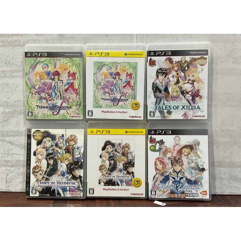 แผ่นแท้ [PS3] รวมทุกภาค Tales of Series (Japan)