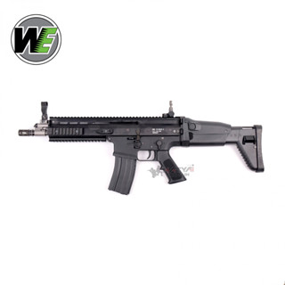 บีบีกัน WE SCAR L BLACK GBB ระบบแก๊ส แถมอุปกรณ์พร้อมเล่นครบชุด ,ของเล่น