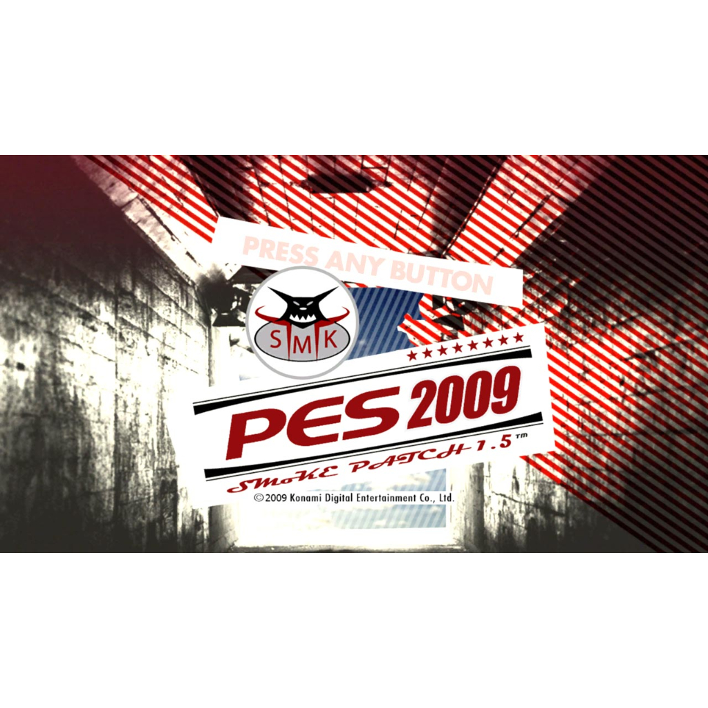 PES 2009 PRO evolution soccer 2009 (Patch 1.5) แผ่นเกมส์ แฟลชไดร์ฟ เกมส์คอมพิวเตอร์  PC โน๊ตบุ๊ค