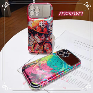 🔥สไตล์ใหม่🔥เคสไอโฟน iphone 11 14 Pro Max ins การ์ตูน วันพีช ลูฟี่ ป้องกันการตก เคส iphone 12 13 Pro Case for iPhone